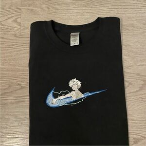 Killua Nike Black anime hunter x hunter shirt